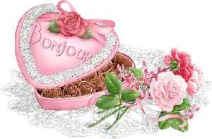 Gif bonjour boite en coeur